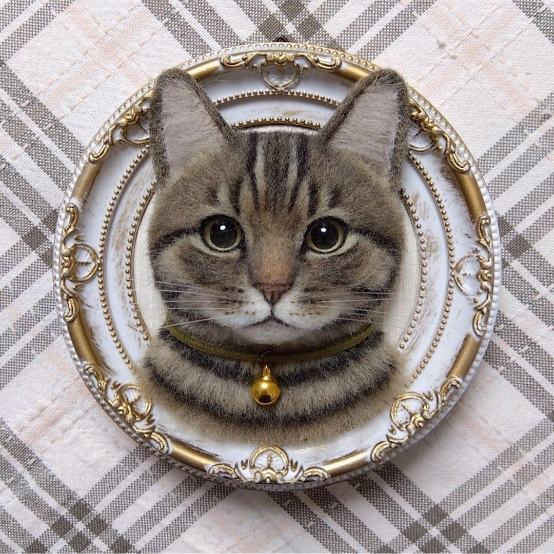 羊毛フェルト 猫 ハンドメイド Lala