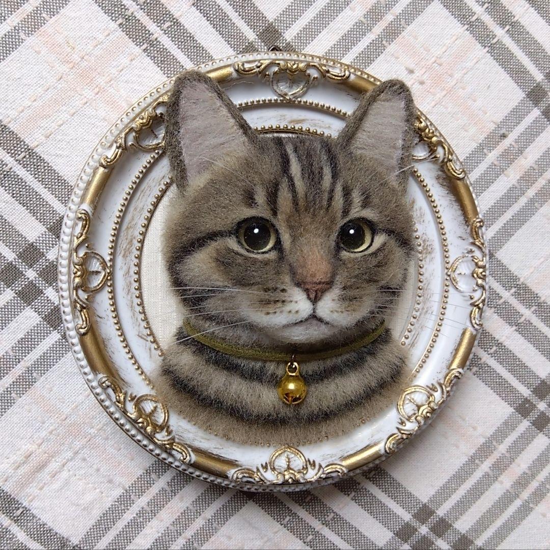 羊毛フェルト 猫 ハンドメイド Lala