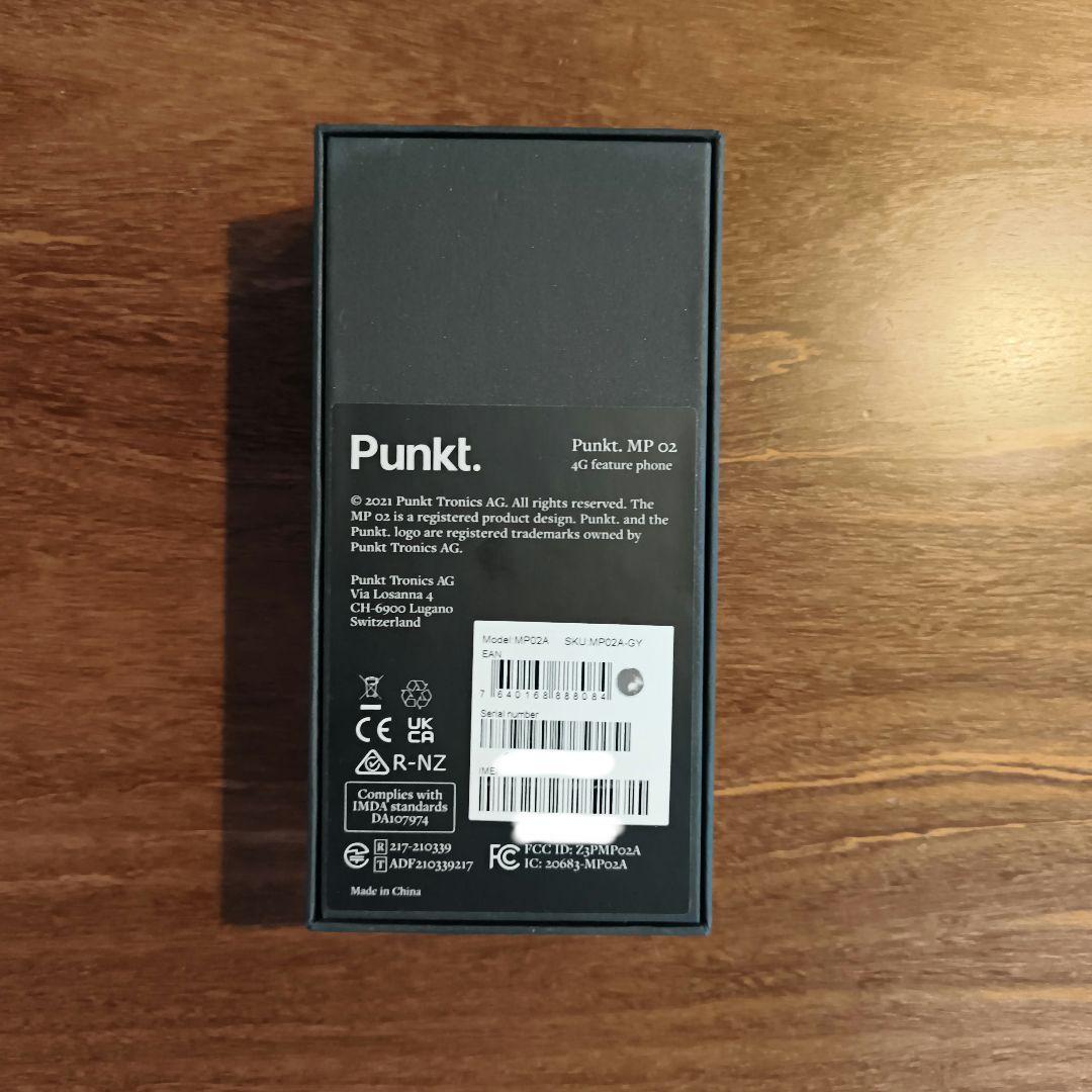 その他 Punkt. MP02