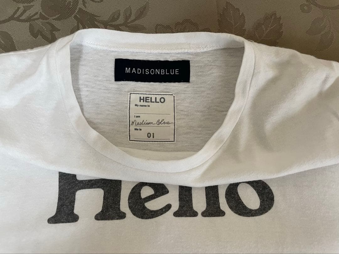 いのです‼️マディソンブルーHelloTシャツ1