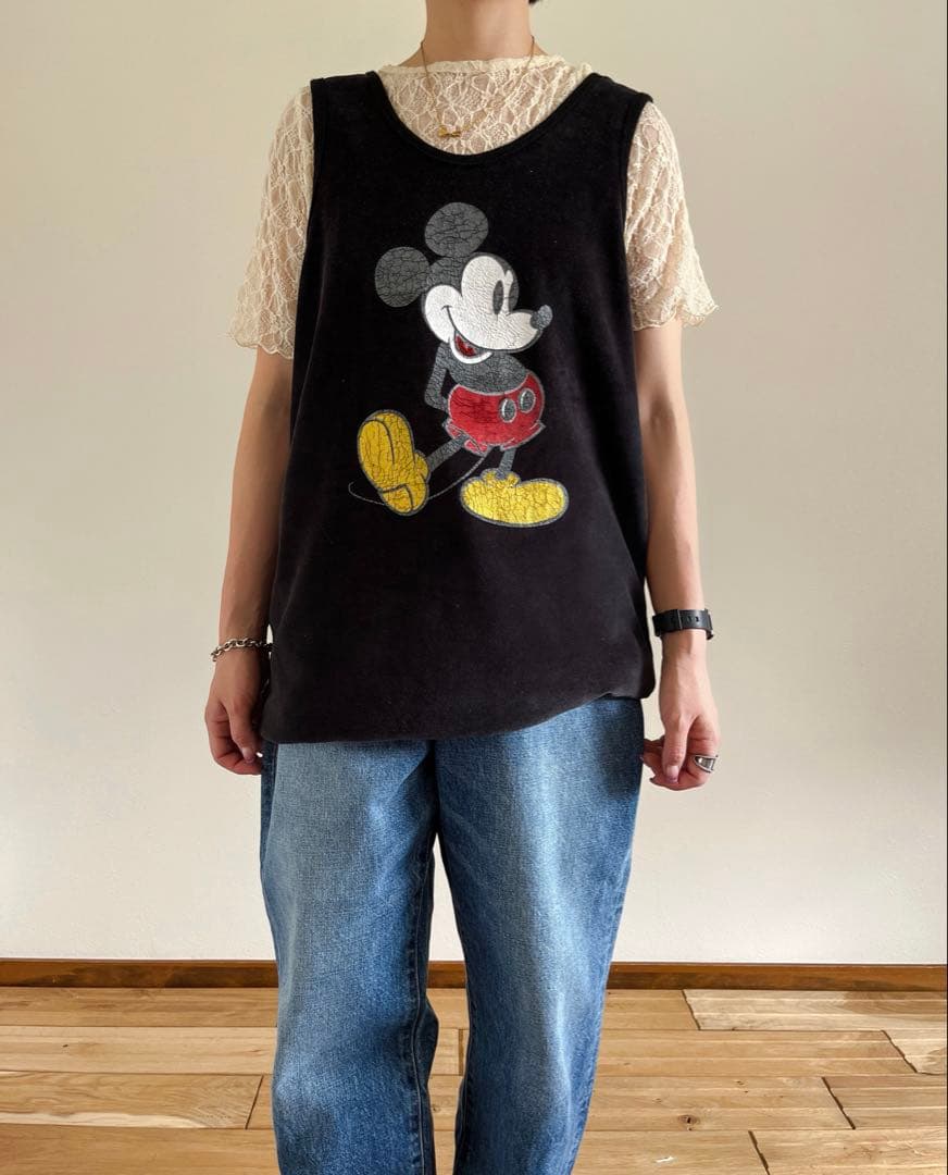 トップス mickey tank tops
