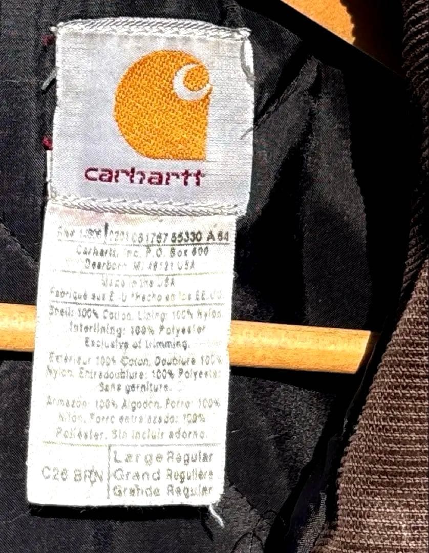 Carhartt (カーハート)90'Sヴィンテージ.デトロイトジャケット米国製