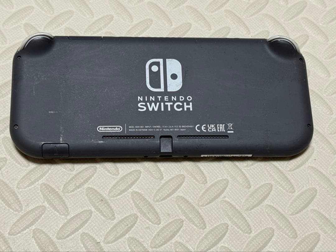 ソーマ！ジャンク品！Nintendo Switch Lite グレー 本体