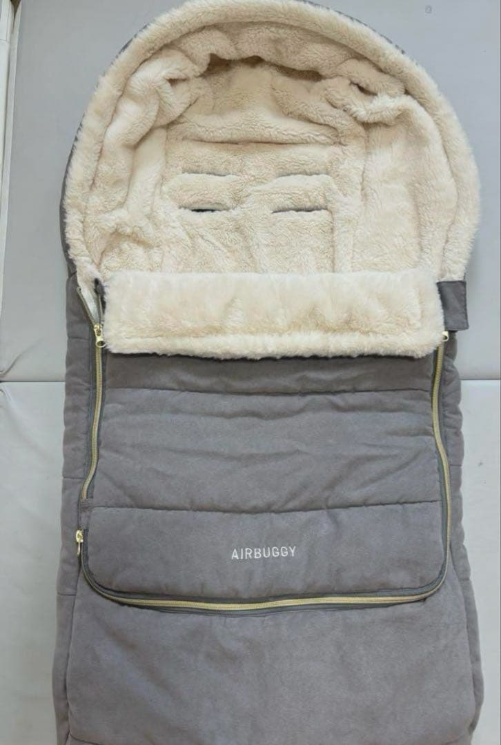 <最終セール> エアバギー フットマフ スエードグレイ 在庫2個 ¥16,500
