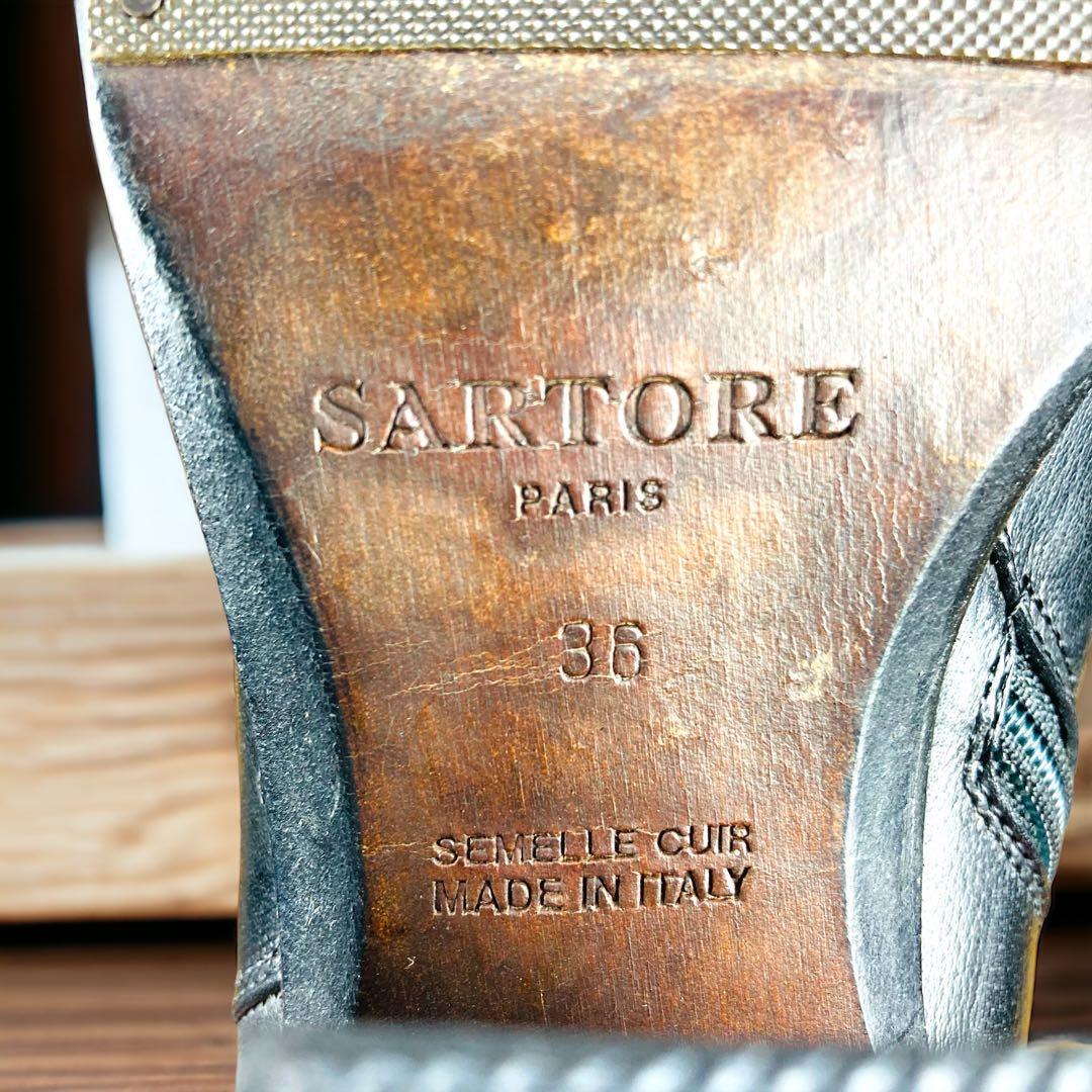 イタリア製 SARTORE サルトル ウェスタンブーツ 36サイズ