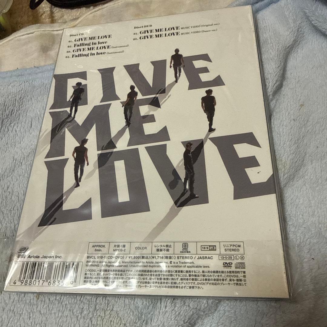 GIVE ME LOVE 初回盤A