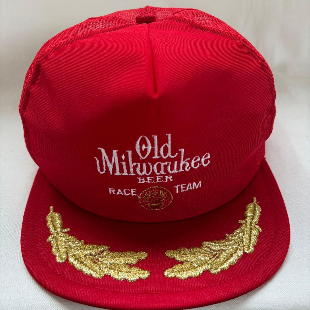 80s OLD MILWAUKEE キャップ アポロキャップ USA製 ビール