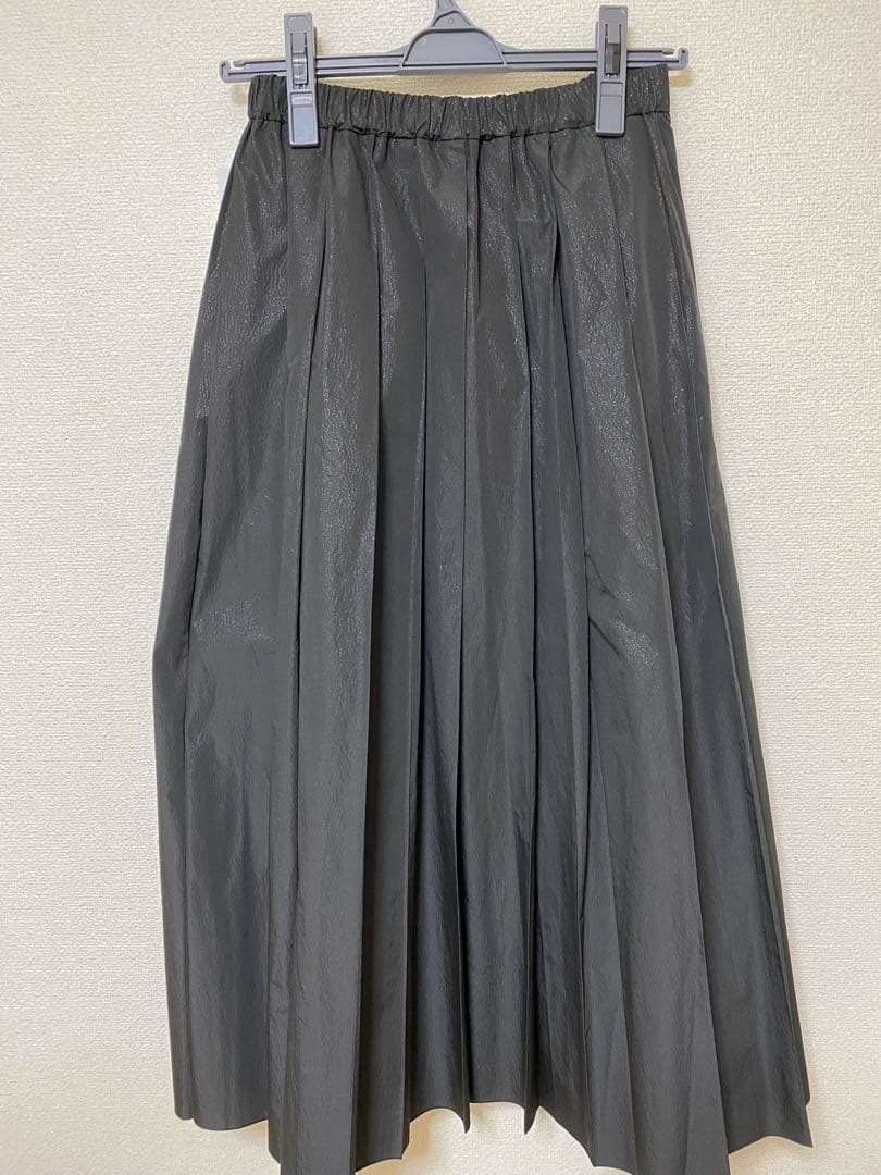 【新品タグ付き】UNITED ARROWS タフタ プリーツ ラメ スカート