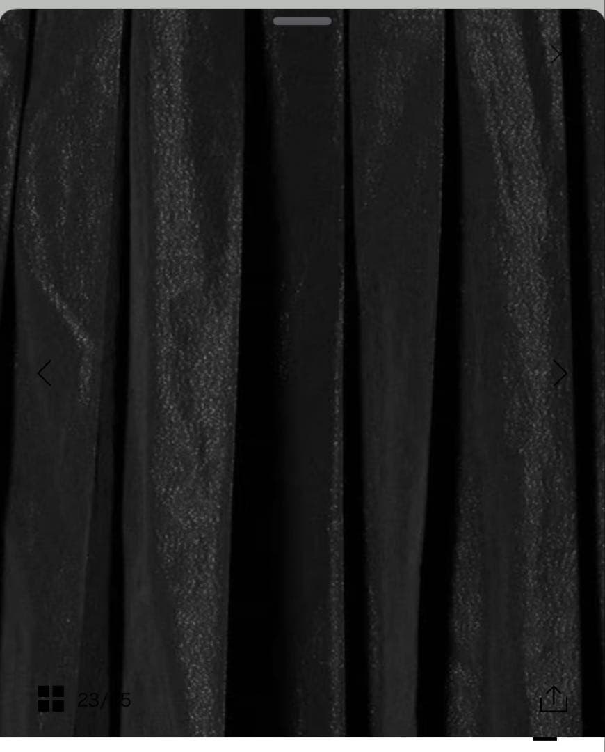 【新品タグ付き】UNITED ARROWS タフタ プリーツ ラメ スカート