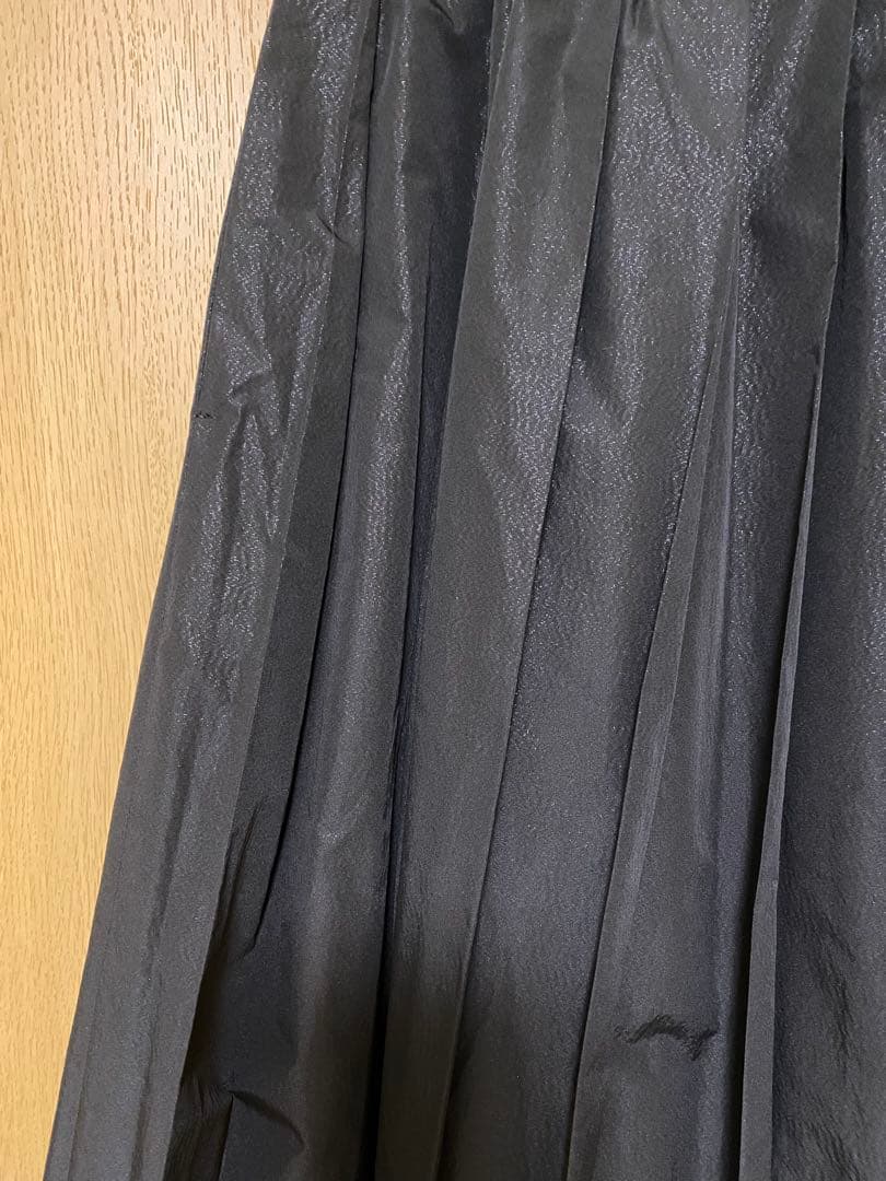 【新品タグ付き】UNITED ARROWS タフタ プリーツ ラメ スカート