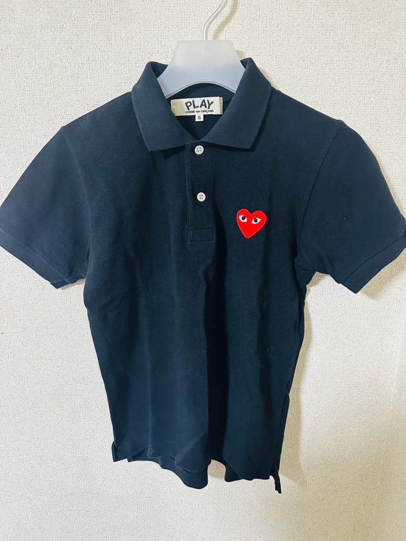 PLAY COMME des GARÇONS ポロシャツ S ブラック