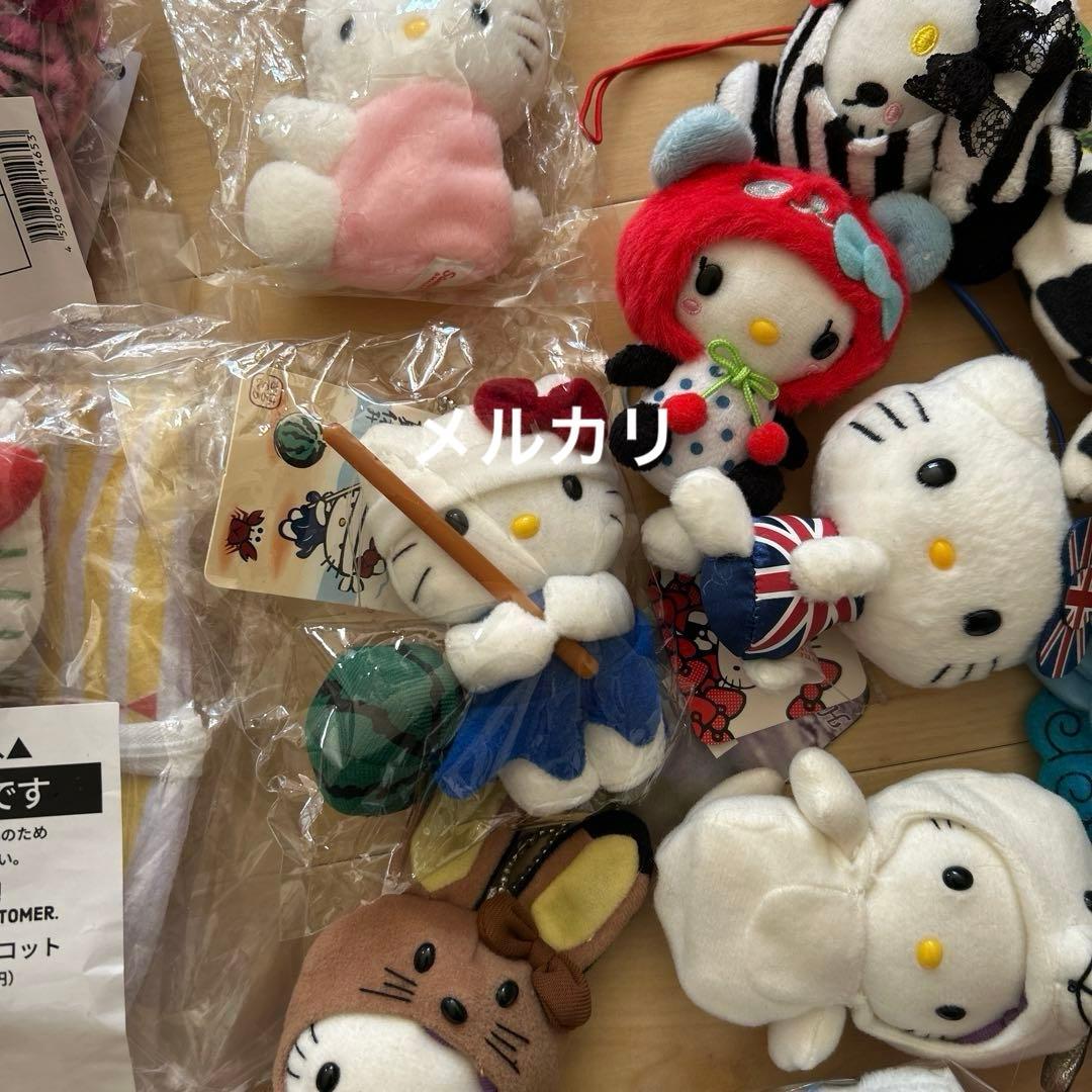 キティ　ご当地　夏休み　マスコット　キーホルダー　usj ぬいぐるみ
