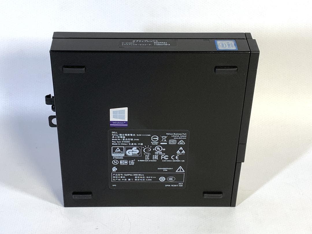 DELL 超小型/M.2＋1.0TB/Win11 Pro/3060 Micro