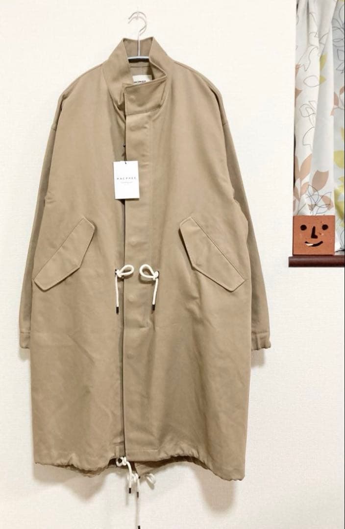 新品★ コットン モッズコート ベージュ TOMORROWLAND ¥35200