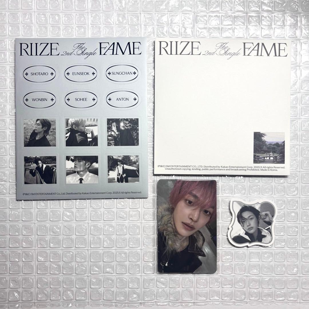 RIIZE FAME ウォンビン weverse サイン会 トレカ