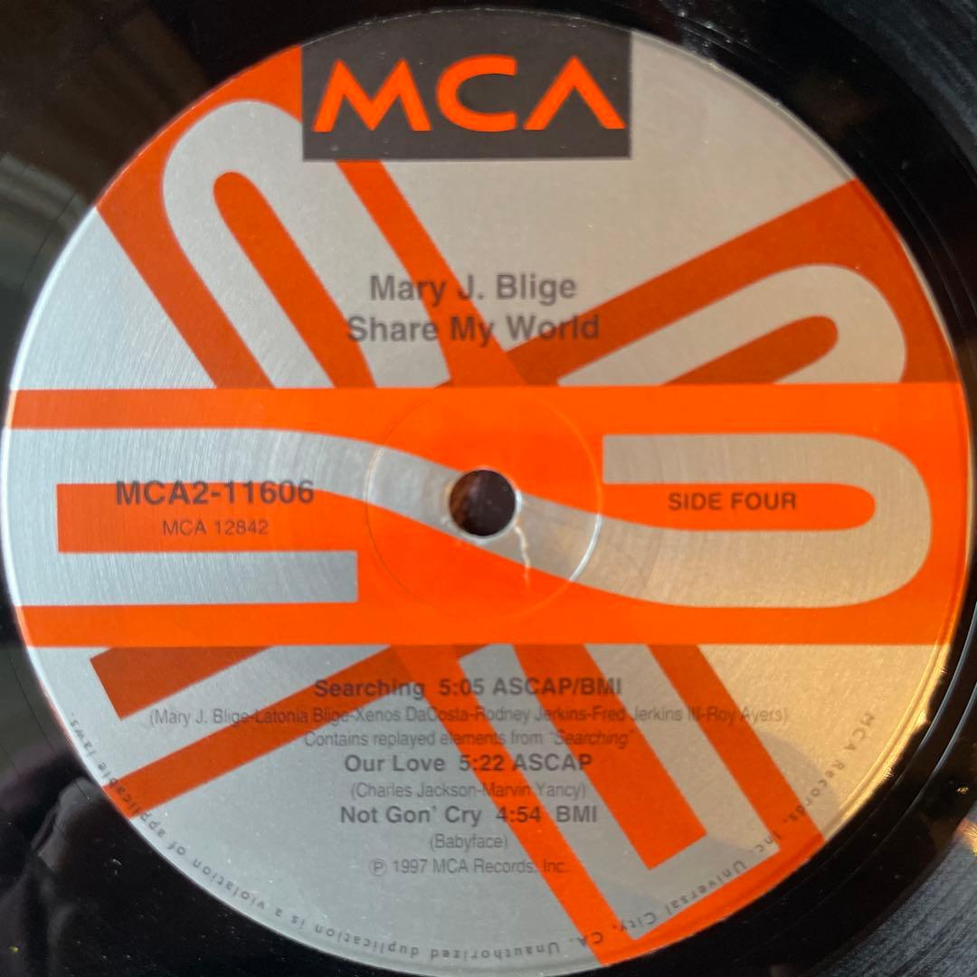 Mary J. Blige Share My World レコード R&B