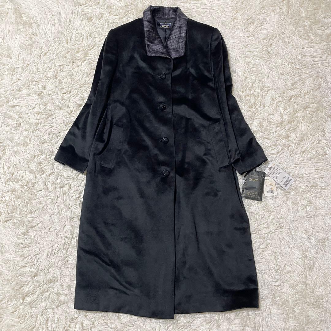 【ヴィオ】RIPPLES シルク チュニックコート ロングコート 日本製