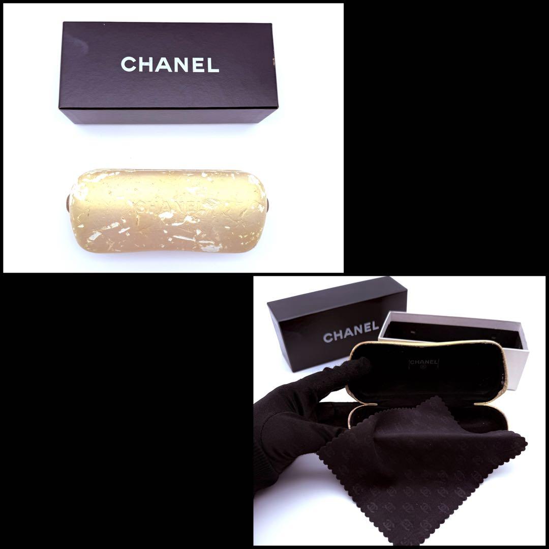 【極美品】CHANEL シャネル　リムレス　ココマーク　スクエア　サングラス