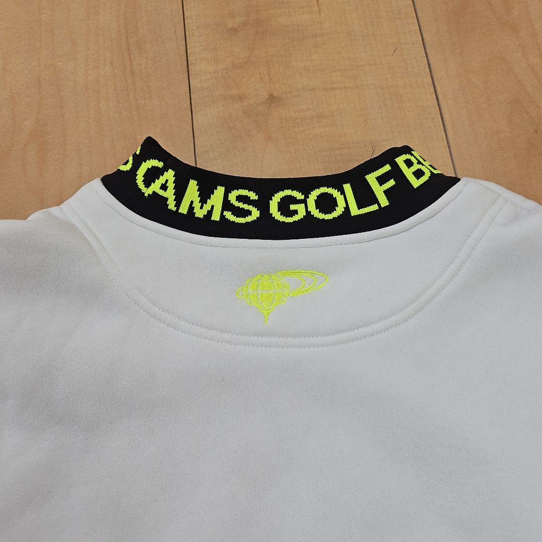 BEAMS GOLF 襟ロゴ フリース プルオーバーシャツ 【Sサイズ】