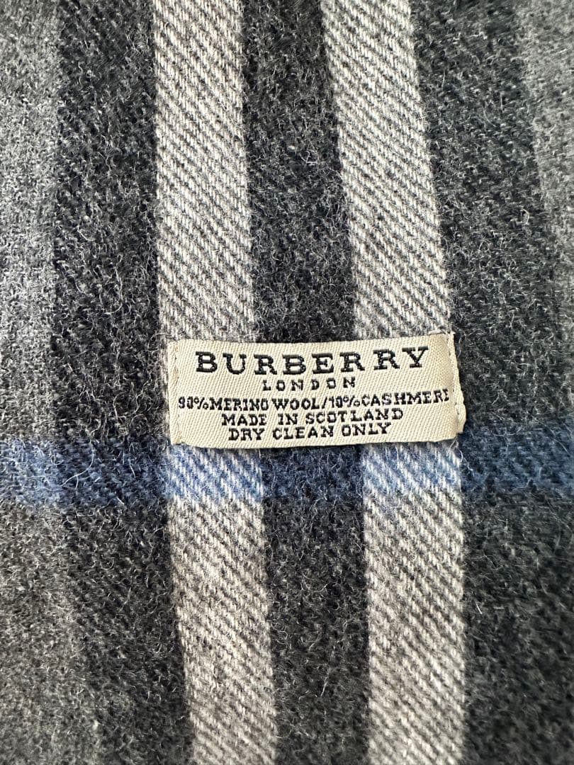 バーバリー BURBERRY マフラー ウール・カシミヤ チェック