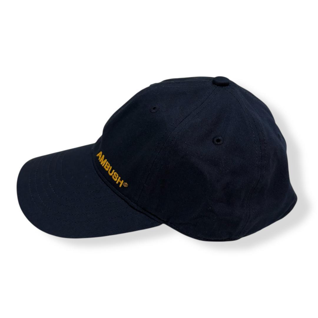美品【AMBUSH アンブッシュ】LOGO CAP ネイビー