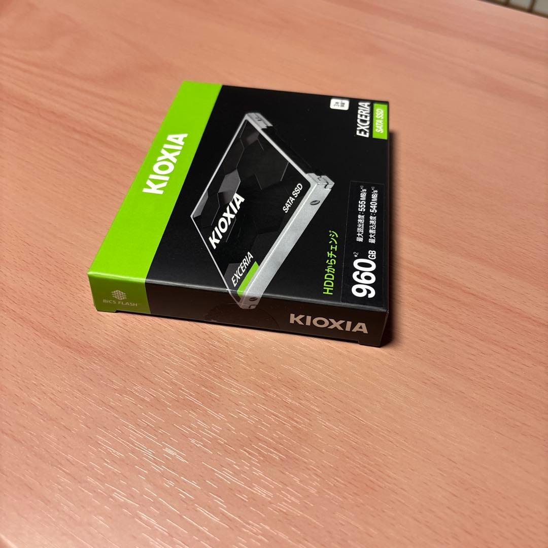 内蔵型SSD KIOXIA EXCERIA SATA SSD 960GB