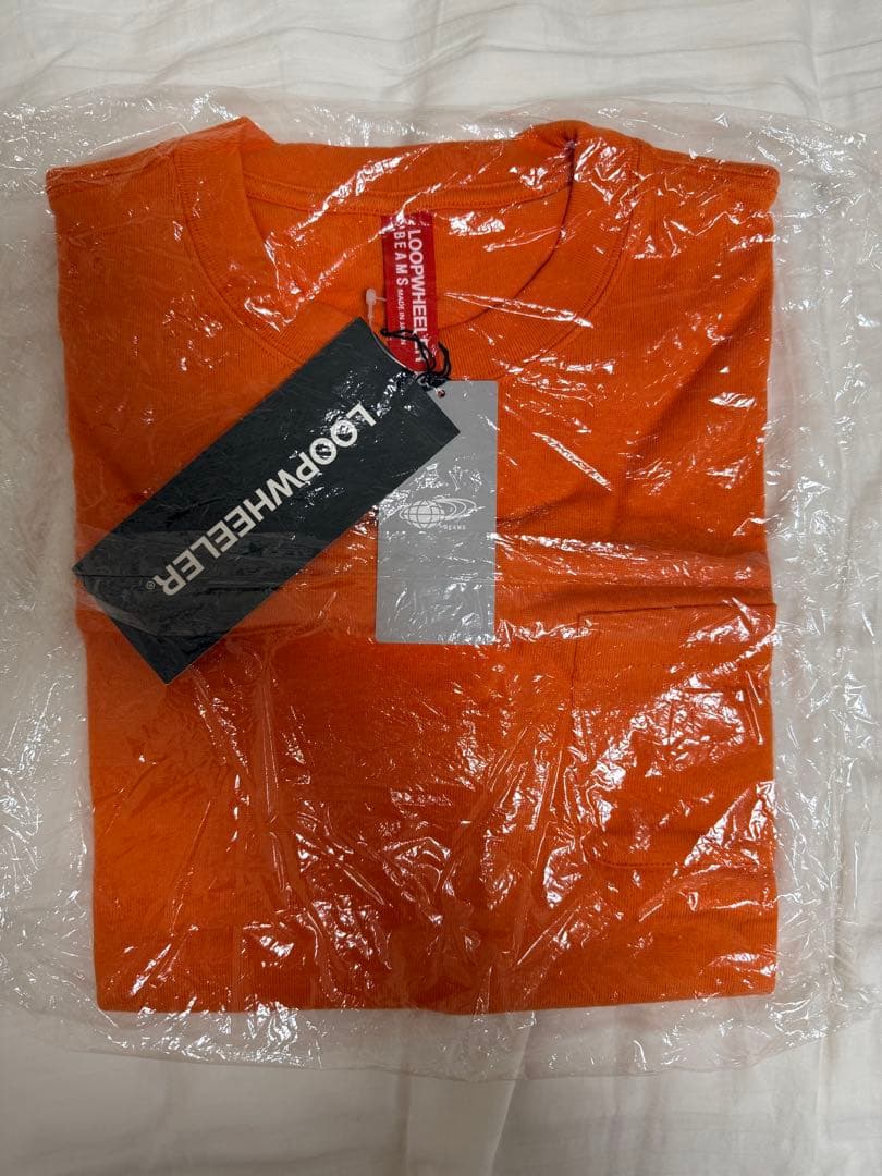 LOOPWHEELER ループウィラーBEAMS新品 半袖 ポケットTシャツ