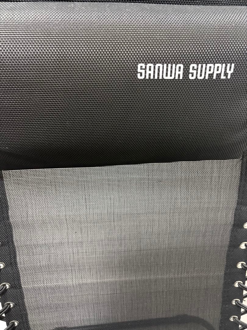 SANWA SUPPLY アウトドアチェア ブラック