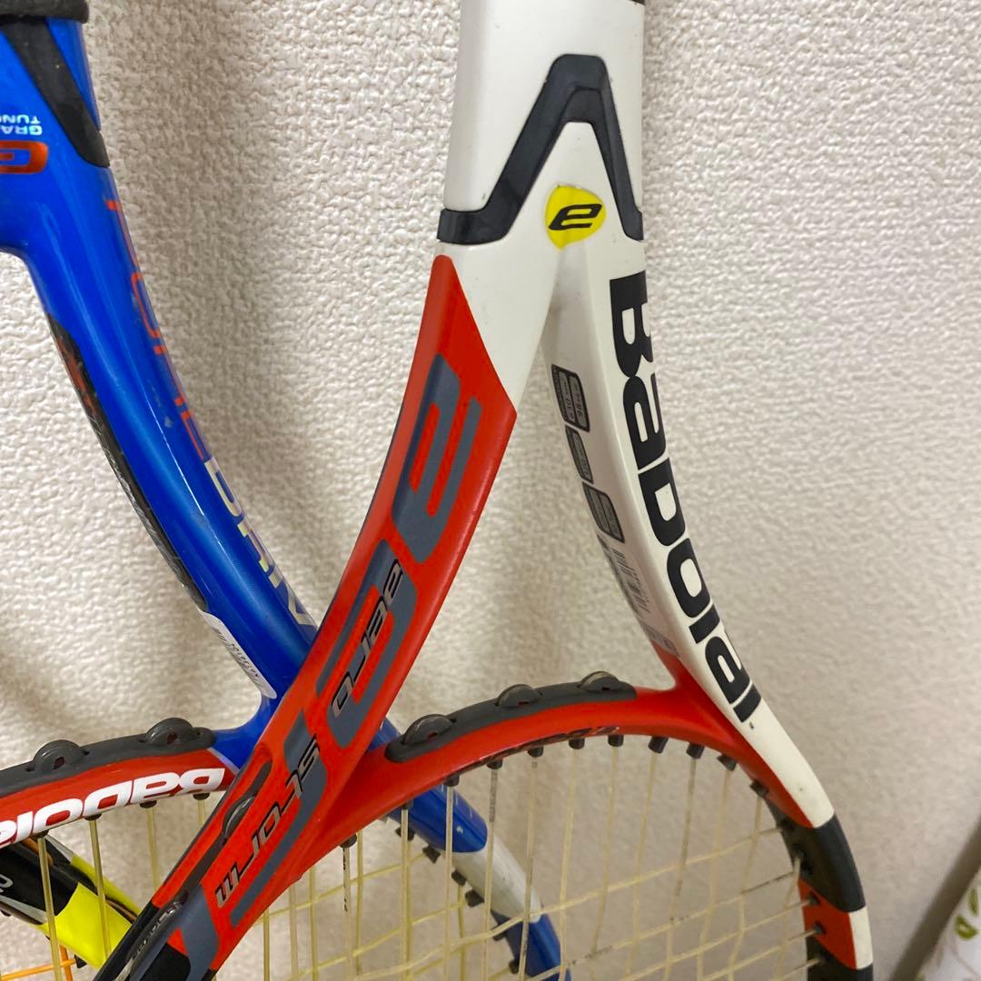 Babolat テニスラケット 4本体 エアロシリーズ