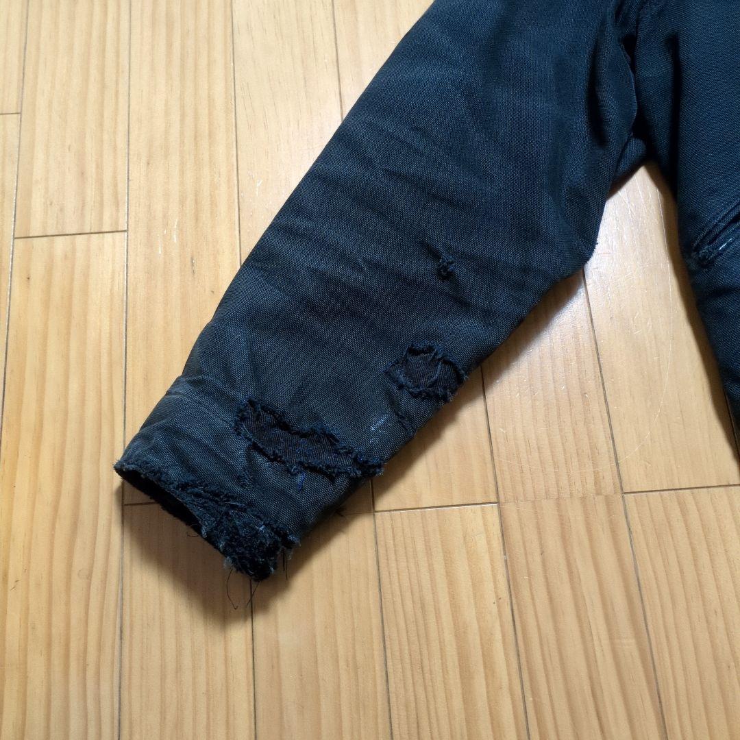 ダメージ！Carhartt DETROIT JACKETバックプリントSサイズ