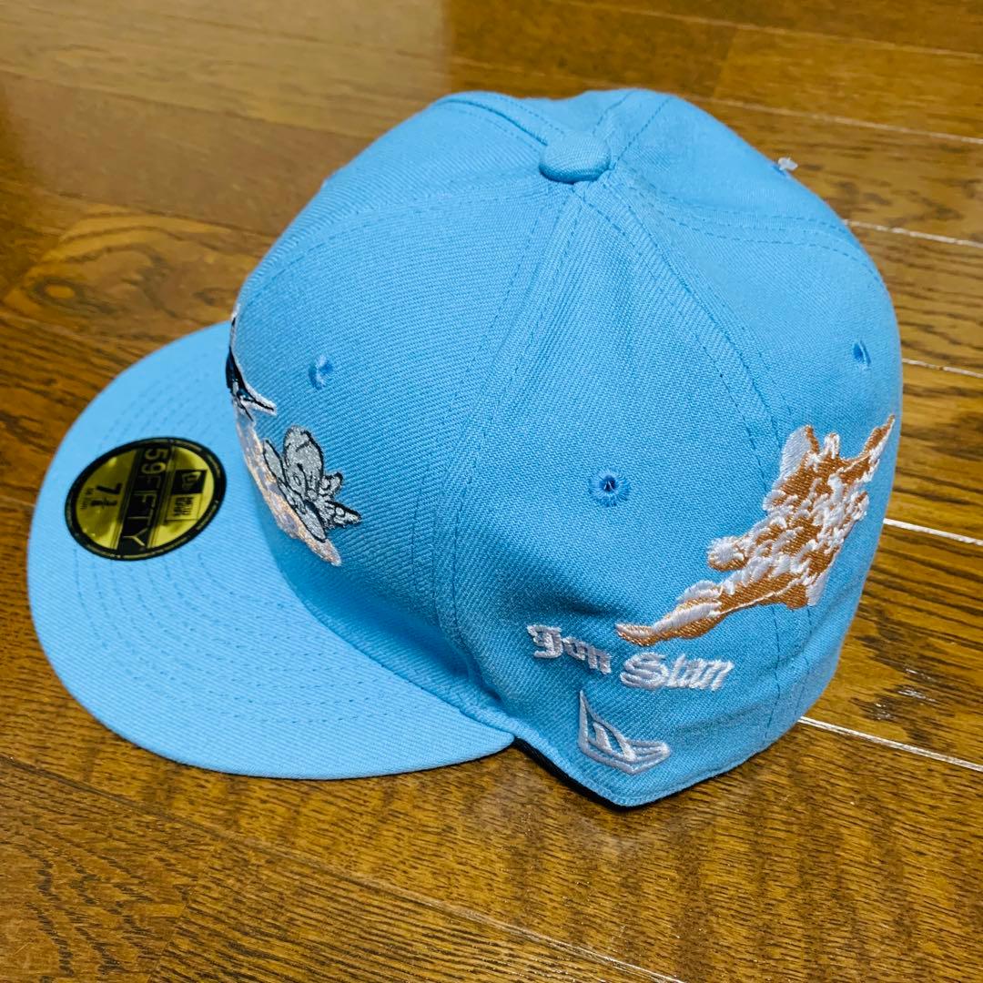 5*楽様 ニューエラ 59FIFTY マイアミマーリンズ キャップ 水色 58.