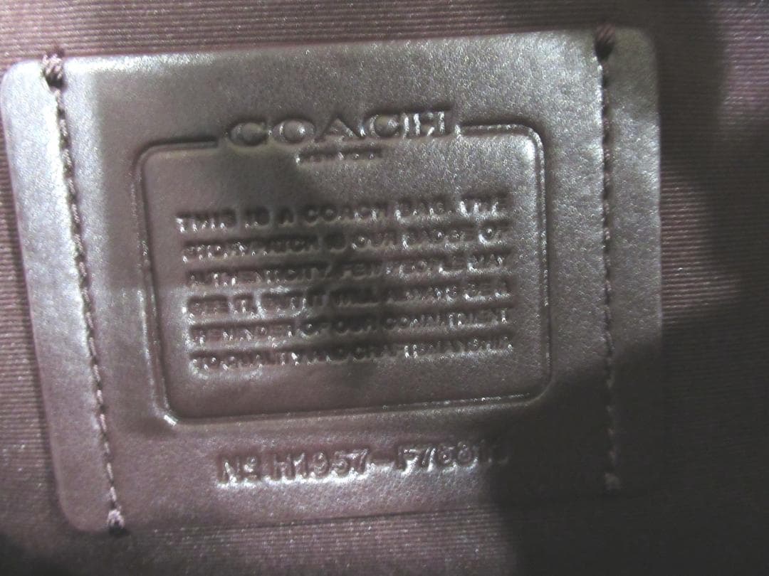 極美品☆COACH 　ボストンバッグ　 F76811 トレッカー バッグ