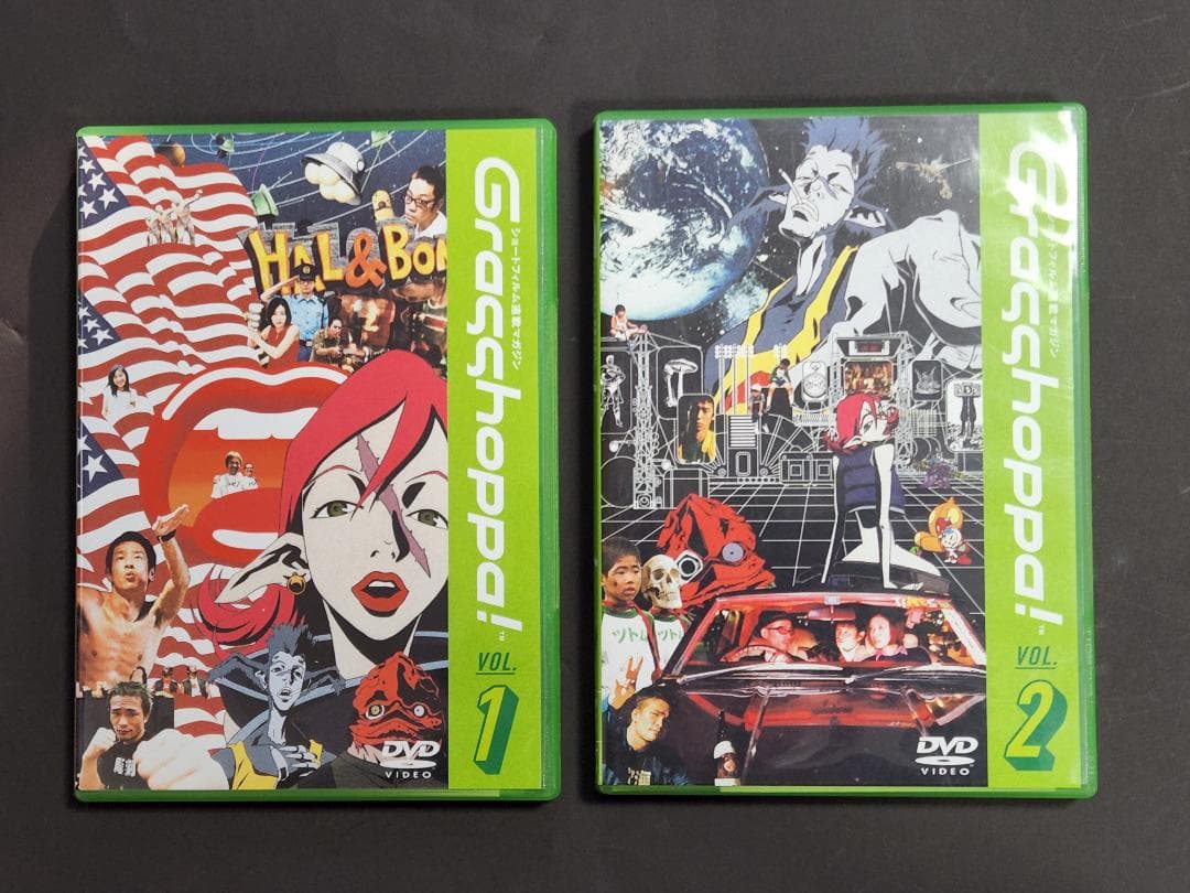 【希少DVD全4巻セット】グラスホッパーショートフィルム連載マガジン（中古品）