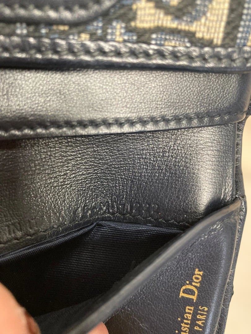 正規品Dior 三つ折り財布 美品❣️