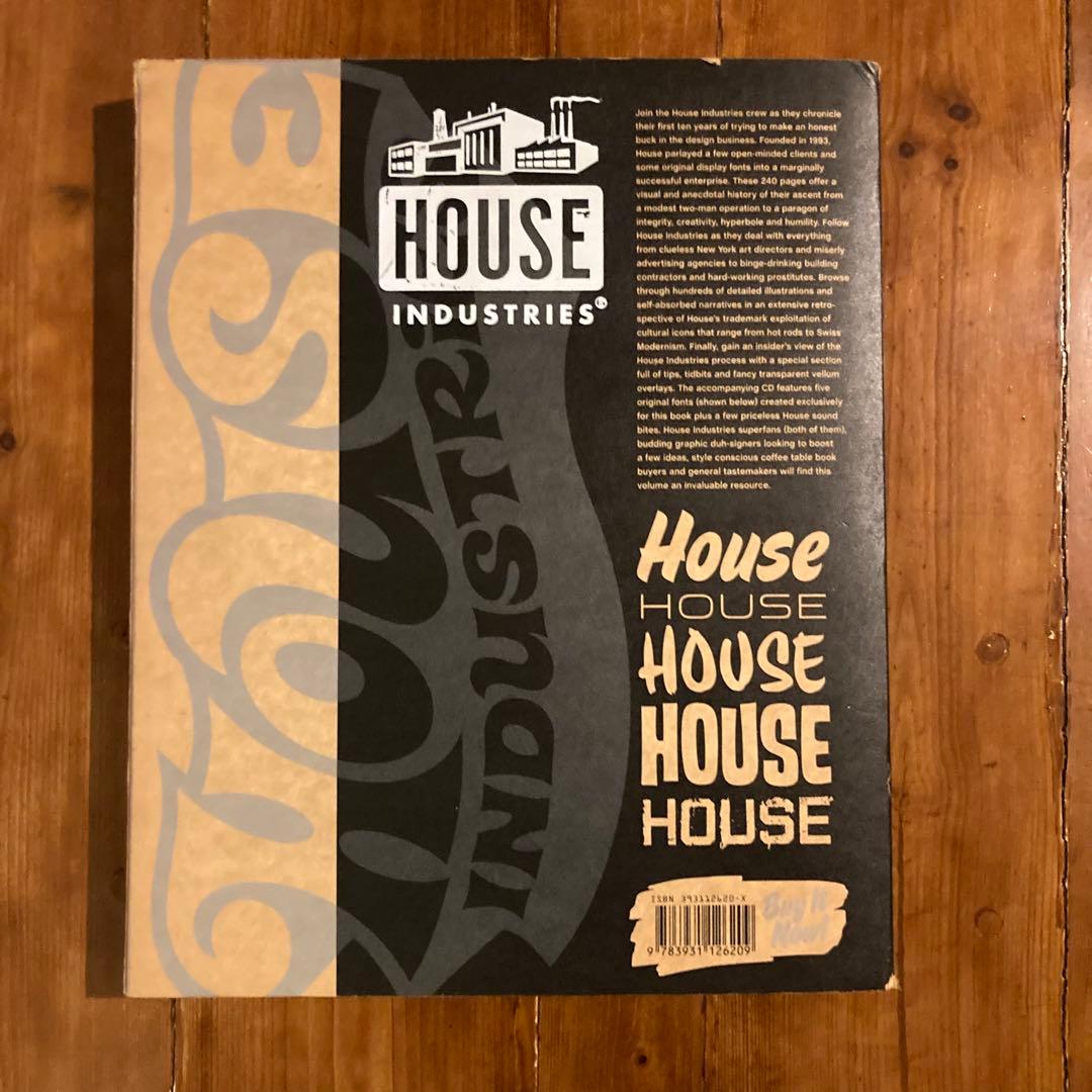 【絶版希少】HOUSE INDUSTRIES 作品集　ハウスインダストリーズ