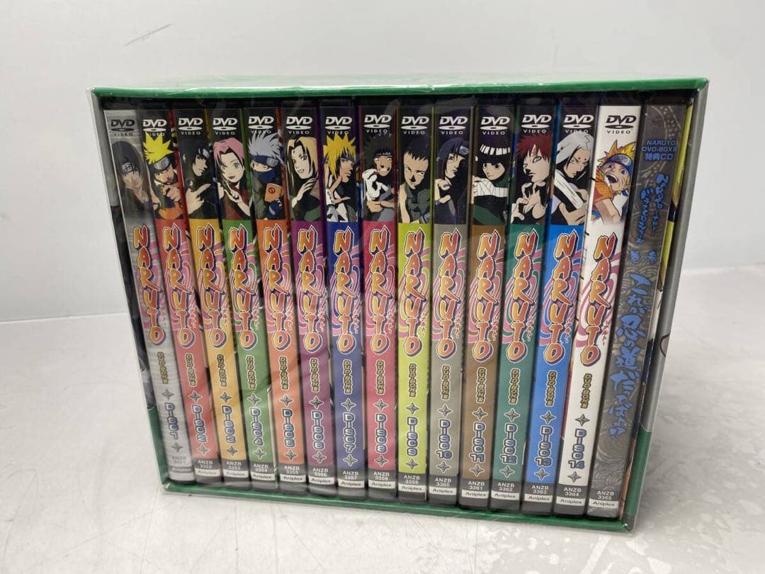 NARUTO ナルト DVD BOX II III 完全生産限定版 DVD+CD