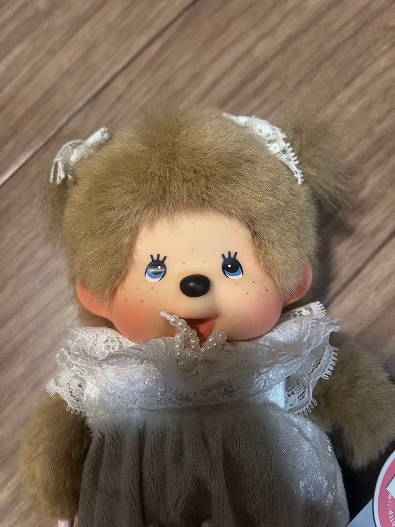 レーシーモンチッチぬいぐるみS 美品 激レアタグ付き ブルーアイ
