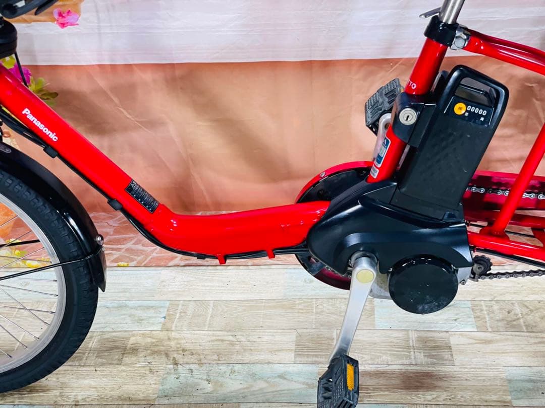 【限定価格！】ギュット⭐️12AHパナソニック子供乗せ電動アシスト自転車Y2229