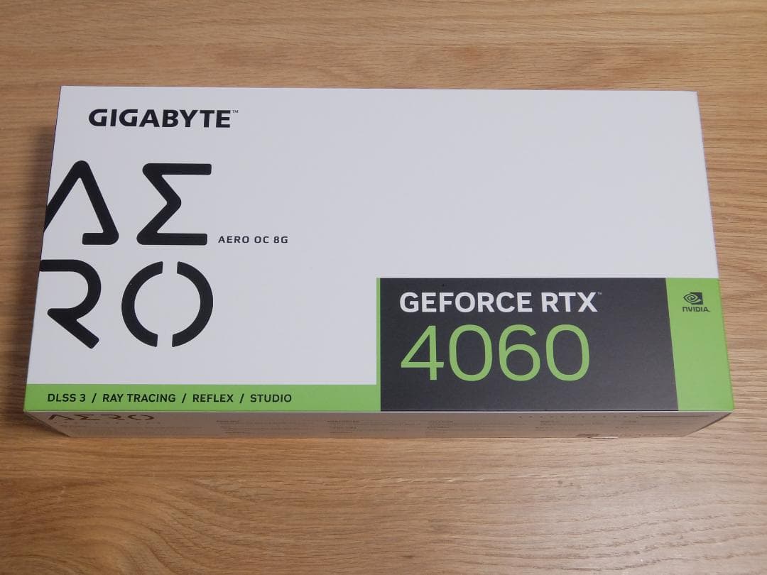【動作確認済み製品保証】RTX 4060 AERO OC 8G 白グラボ 白pc