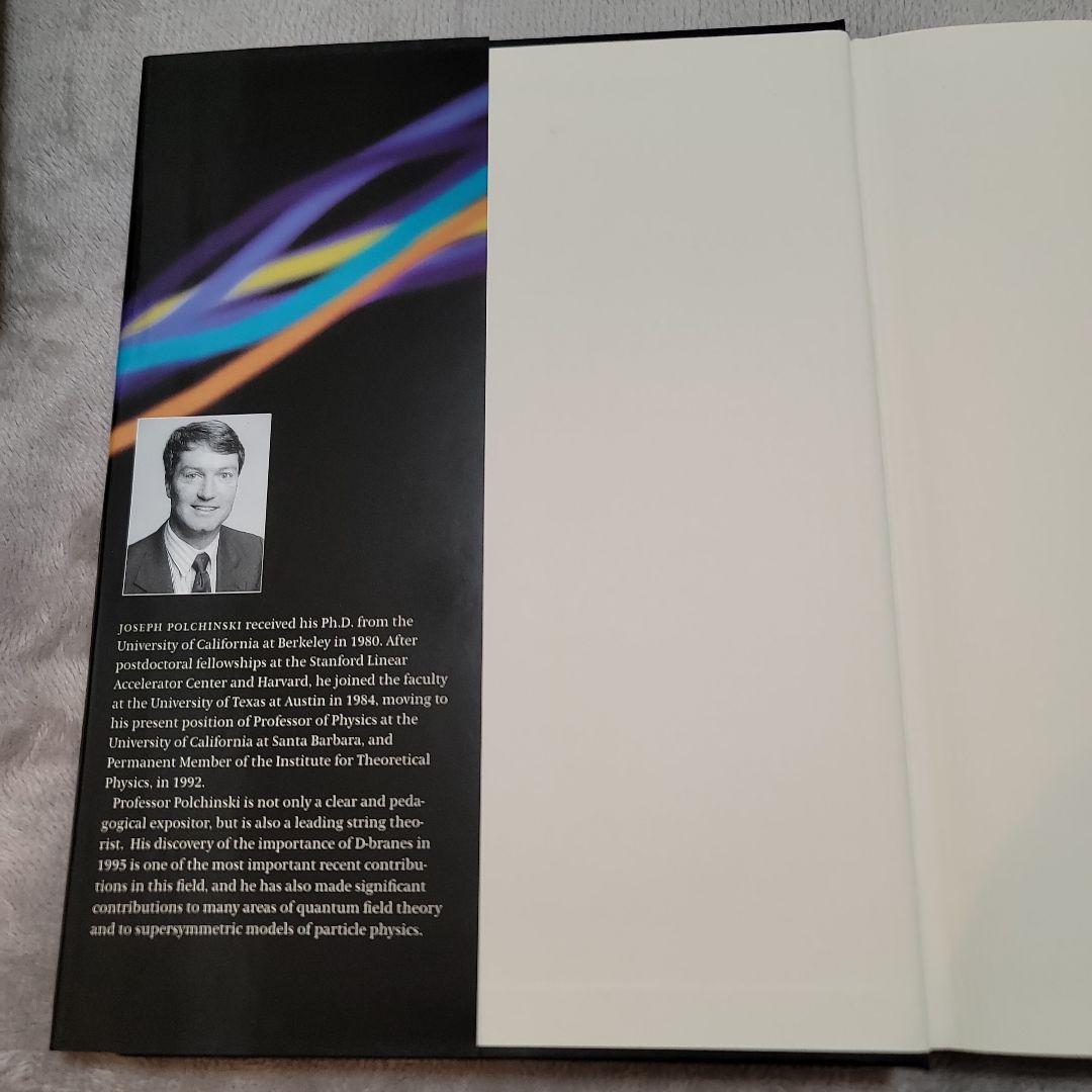 String Theory　Vol. 1 Joseph Polchinski