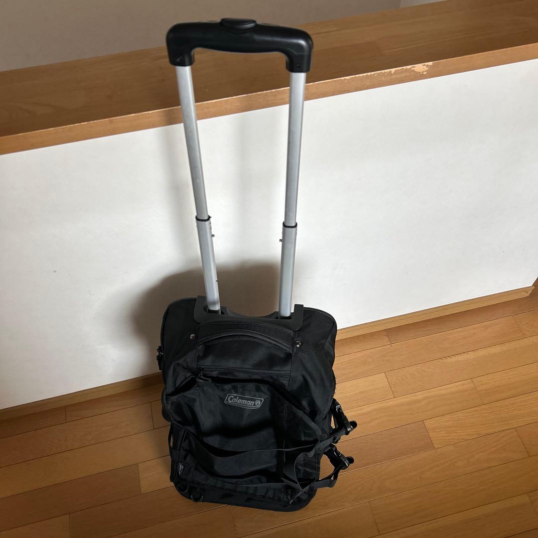 Coleman ブラック キャリーバッグ