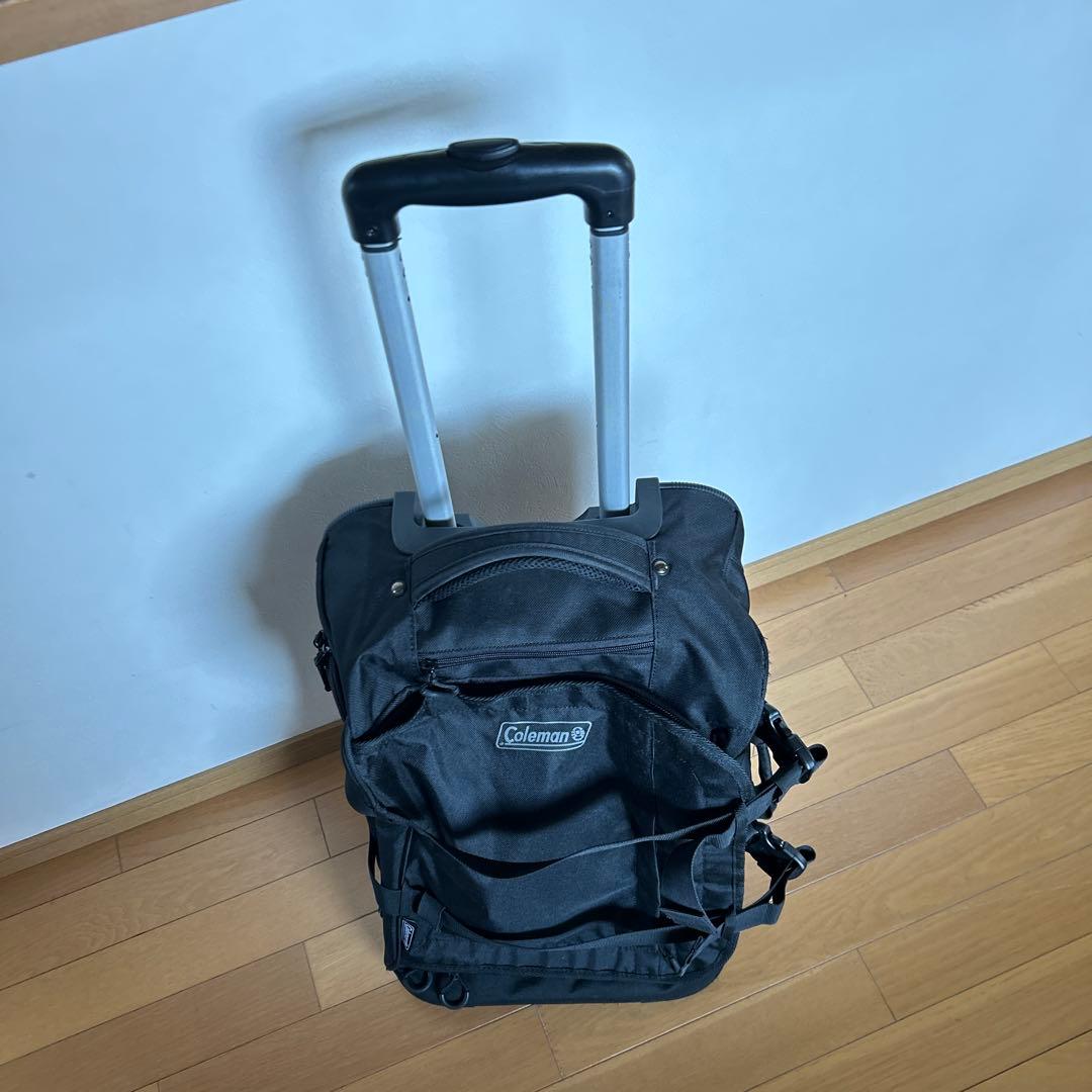 Coleman ブラック キャリーバッグ