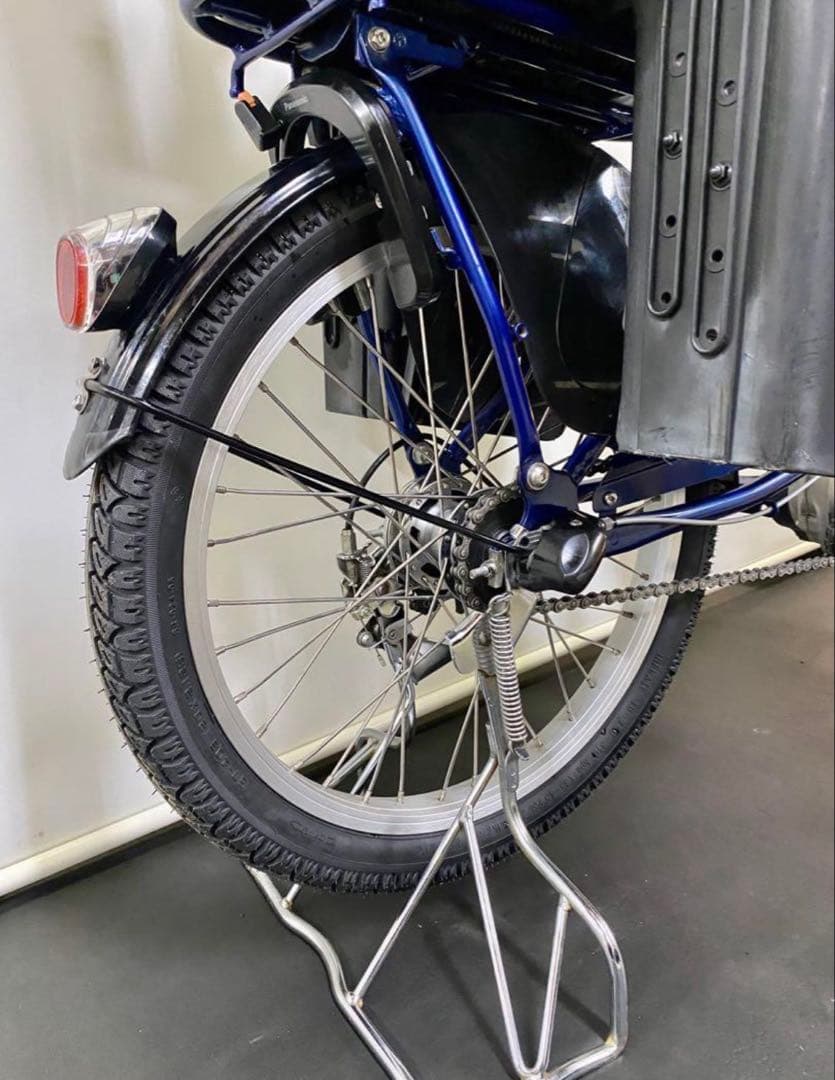 1年保証 パナソニック　ギュットミニ　20インチ　紺色　電動アシスト自転車