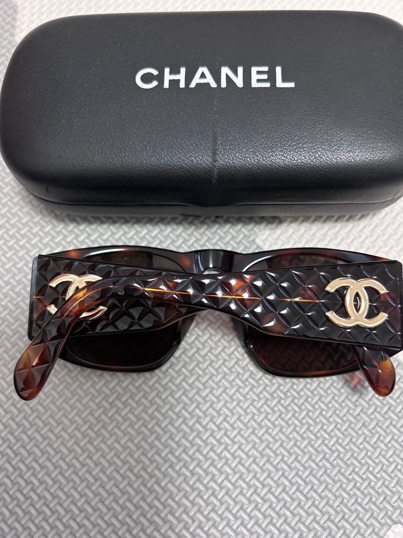 CHANEL サングラス　ココマーク　べっこう