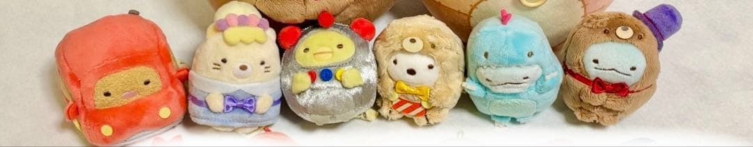 映画　すみっコぐらし ツギハギ工場のふしぎなコ　ぬいぐるみ　「6点まとめ売り」