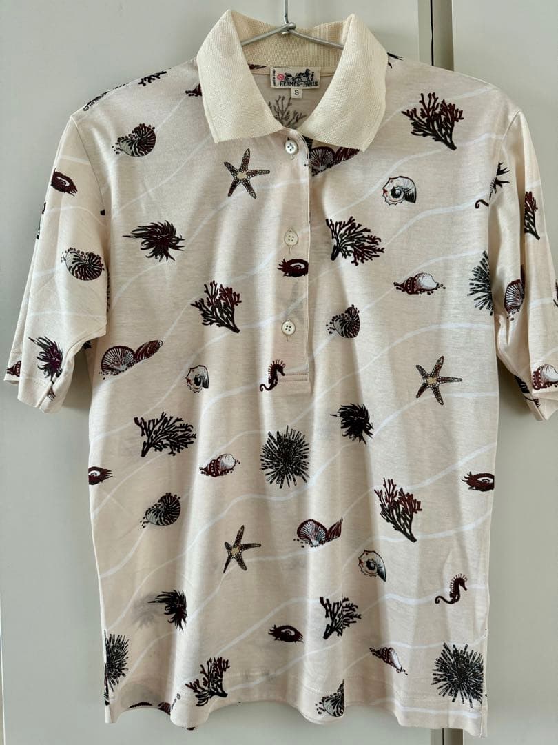 エルメス　ポロシャツ