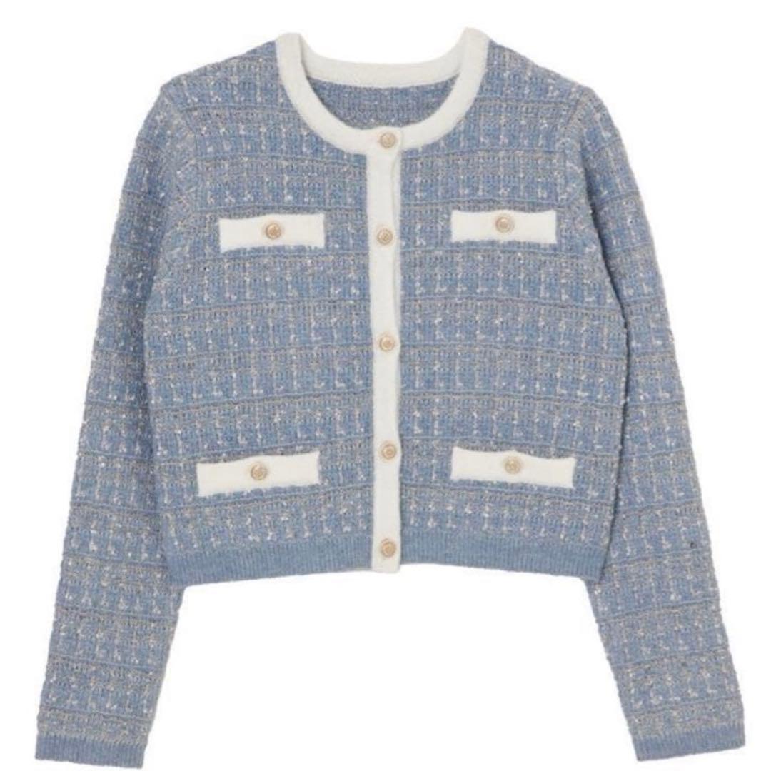 herlipto Bristol Tweed Knit Cardigan 中古品