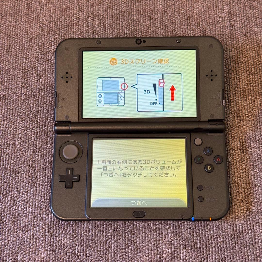 Newニンテンドー3DS LL メタリックブラック 上IPS搭載