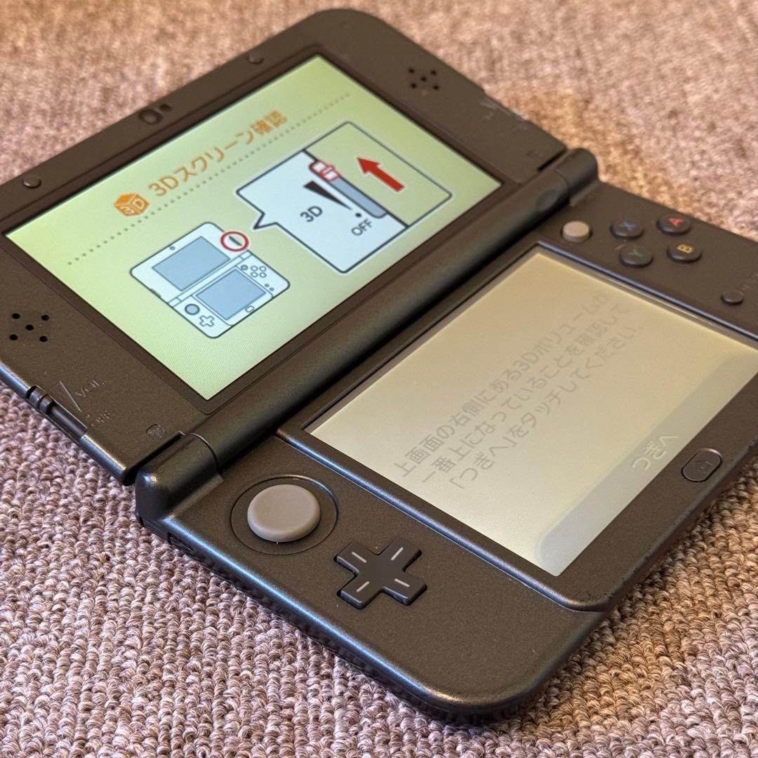 Newニンテンドー3DS LL メタリックブラック 上IPS搭載