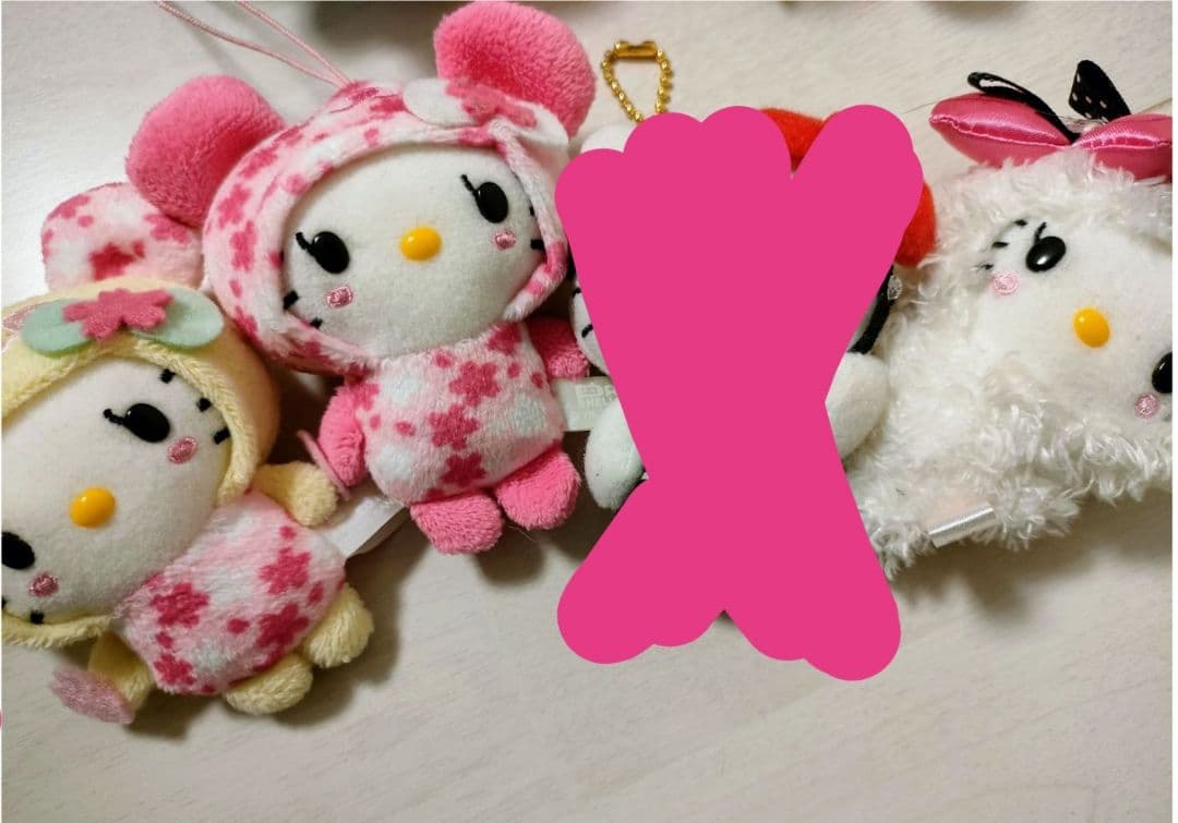 キティちゃん ぬいぐるみ まとめ売り ハローキティ激レア ヴィンテージマスコット